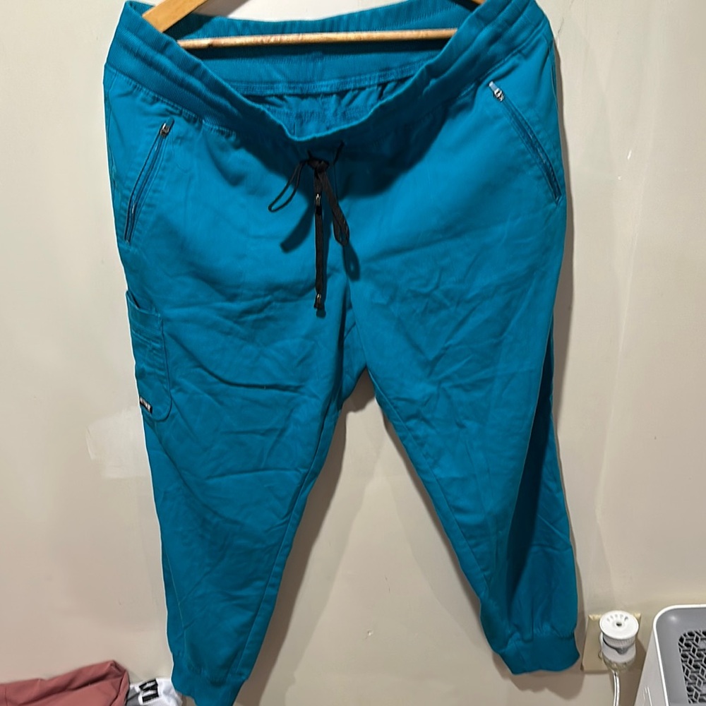 Grey's Anatomy Teal Jogger Pants
